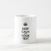 Personalized KEEP CALM and YOUR Koffiemok (Center)