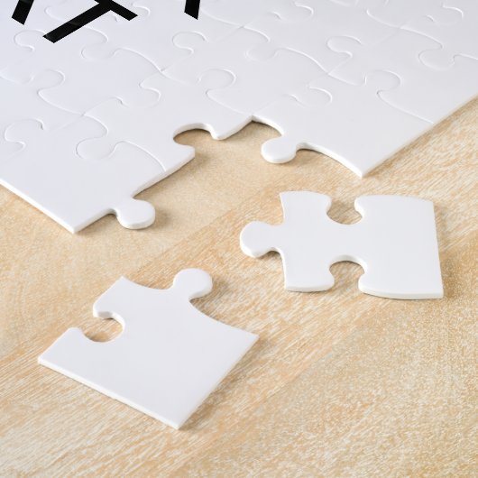 Personalized KEEP CALM and YOUR Legpuzzel (Zijkant)