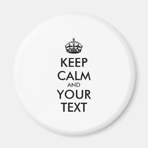 Personalized KEEP CALM and YOUR Magneet