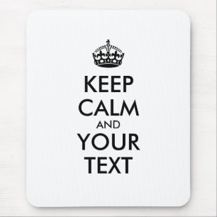 Personalized KEEP CALM and YOUR Muismat