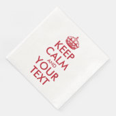 Personalized KEEP CALM and YOUR Servet (Hoek)