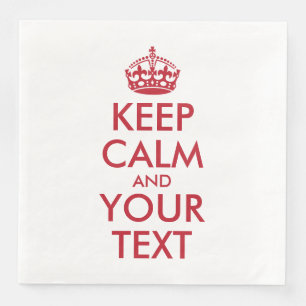 Personalized KEEP CALM and YOUR Servet