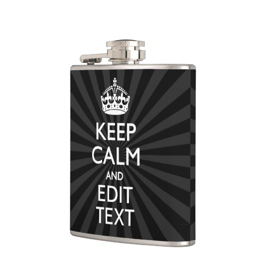 Personalized KEEP CALM and your text Creative Heupfles (Links)