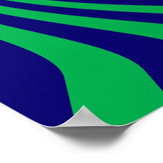 Personalized Keep Calm Blue and Green with a Twist Poster (Hoek)