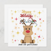 PERSONALIZED KERSTKAARTEN (RENDIEREN) (Voorkant / Achterkant)