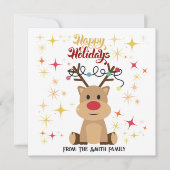 PERSONALIZED KERSTKAARTEN (RENDIEREN) (Voorkant)