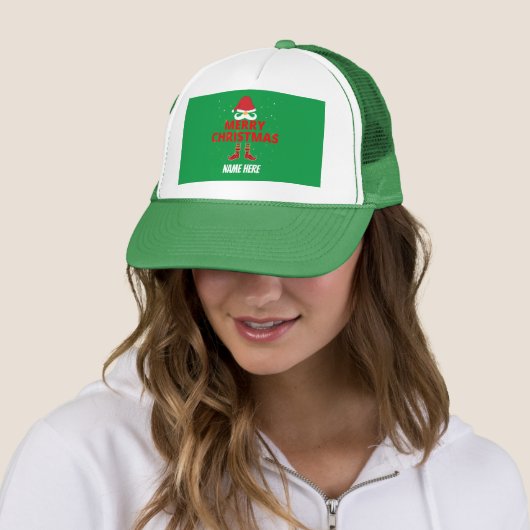 PERSONALIZED KERSTMIJ TRUCKER PET (In situ)