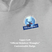 Personalized Kids Christmas Reindeer 