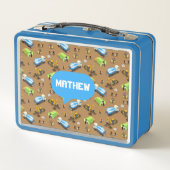 Personalized Kids Construction Vehicles  (Achterkant)