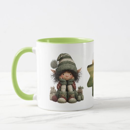 Personalized Kids Mug with Custom Name and Photo Mok (Links)