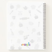 Personalized Kids Recipe Book Notitieboek (Achterkant)