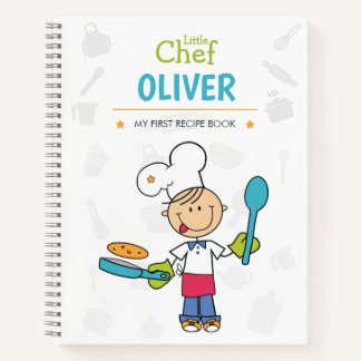 Personalized Kids Recipe Book Notitieboek
