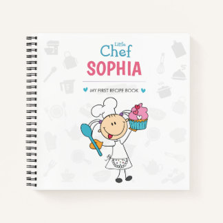 Personalized Kids Recipe Notebook – Little Chef Notitieboek
