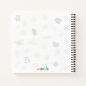 Personalized Kids Recipe Notebook – Little Chef Notitieboek (Achterkant)