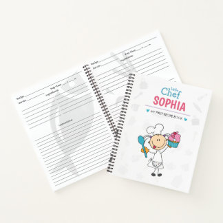 Personalized Kids Recipe Notebook – Little Chef Notitieboek