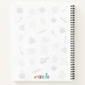 Personalized Kids Recipe Notebook – Little Chef Notitieboek (Achterkant)