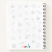 Personalized Kids Recipe Notebook Notitieboek (Achterkant)