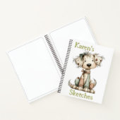 Personalized Kids Sketches  Notitieboek (Binnen)
