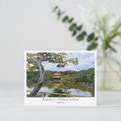 Personalized, Kinkaku-ji- Golden Pavilion, Japan Briefkaart (Staand voorkant)