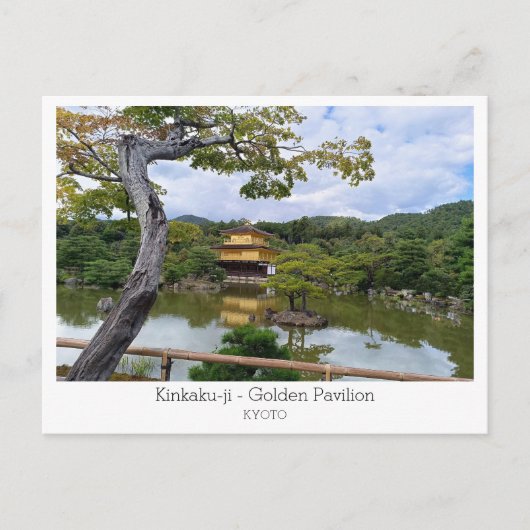 Personalized, Kinkaku-ji- Golden Pavilion, Japan Briefkaart (Voorkant)