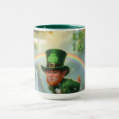 Personalized Kiss me I am irish - Combo mug Mok (Midden)