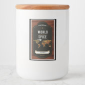 Personalized Kitchen Label Kit The Ultimate Gift  Voedselcontainer Etiket (Voorkant)