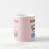  Personalized  Kitten & Yarn Classic Mug Koffiemok (Center)