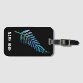 PERSONALIZED KIWI FERN PAUA BAGAGELABEL (Voorkant (horizontaal))