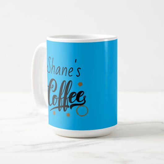 Personalized koffiemok (Voorkant links)