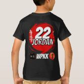 Personalized Kyokushin Karate Photo Kids Shirt (Achterkant)