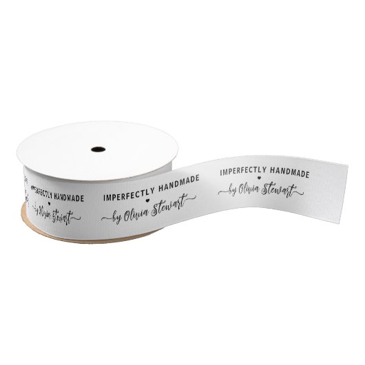 Personalized Labels for Handmade Items Grosgrain Lint (Spoel)