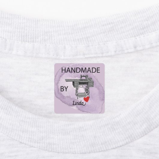 Personalized Labels for Handmade Products  (Aangebracht)