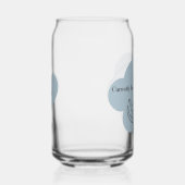 Personalized Labrador Can Glass | Dog Mom Gift Blikvorm Glas (Rechts)