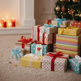 Personalized Ladybug Birthday Gift Tag Cadeaulabel