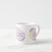 Personalized Lavender Eid Mubarak Espresso Mug Kop (Voorkant rechts)
