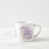 Personalized Lavender Eid Mubarak Espresso Mug Kop (Rechts)