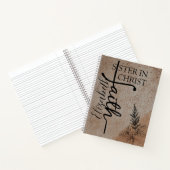 Personalized Leather Christian Journal for Her, Notitieboek (Binnen)