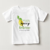 Personalized Lemon Birthday ONE t shirt (Voorkant)