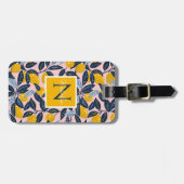 Personalized Lemon Luggage Tag  Bagagelabel (Voorkant horizontaal)