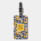 Personalized Lemon Luggage Tag  Bagagelabel (Voorkant verticaal)
