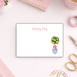 Personalized Lemon Topiary Tree Post-it® Notes