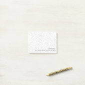 Personalized Leopard Print Office Notes (Op bureau)