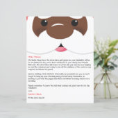 Personalized Letter From African American Santa (Staand voorkant)