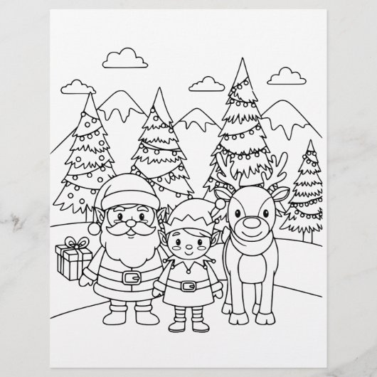Personalized Letter from Santa for Children (Achterkant)