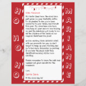Personalized Letter From Santa For Kids (Voorkant)