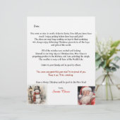 Personalized Letter From Santa Snowman (Staand voorkant)