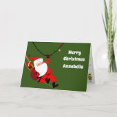 Personalized letter from Santa to a child Feestdagen Kaart (Voorkant)