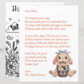 Personalized Letter & from the Easter Bunny (Voorkant / Achterkant)