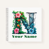 Personalized Letter N Notitieboek (Voorkant)