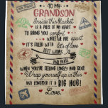 Personalized Letter To My Grand Son, Birthday Gift Douchegordijn<br><div class="desc">Personalized Letter To My Grand Son,  Birthday Gift</div>